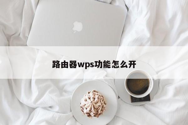 路由器wps功能怎么开