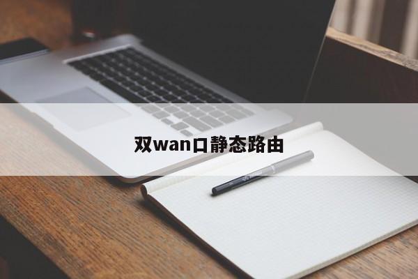 双wan口静态路由