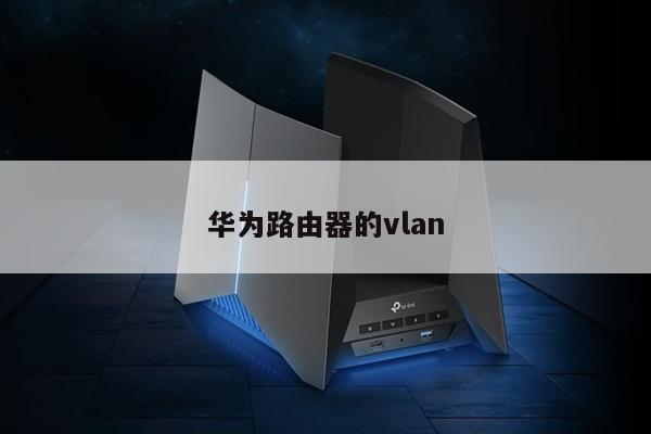 华为路由器的vlan